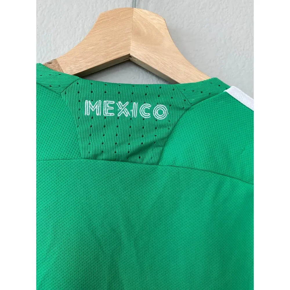 Official Adidas Mexico 2009/10 FORMOTION Player Issue Home Soccer Jersey Green S